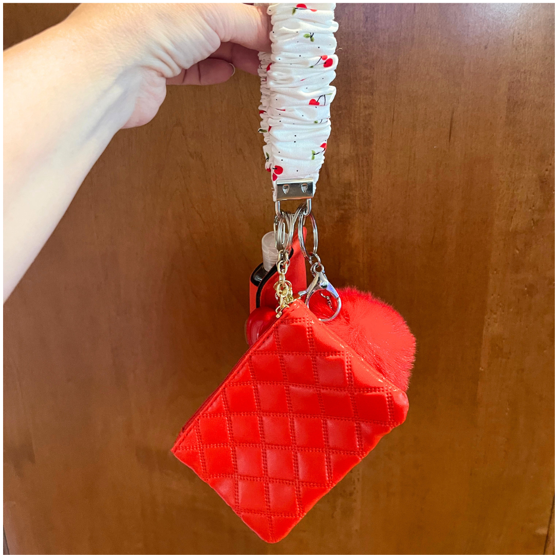 Cherry Pop Tween Safety Keychain