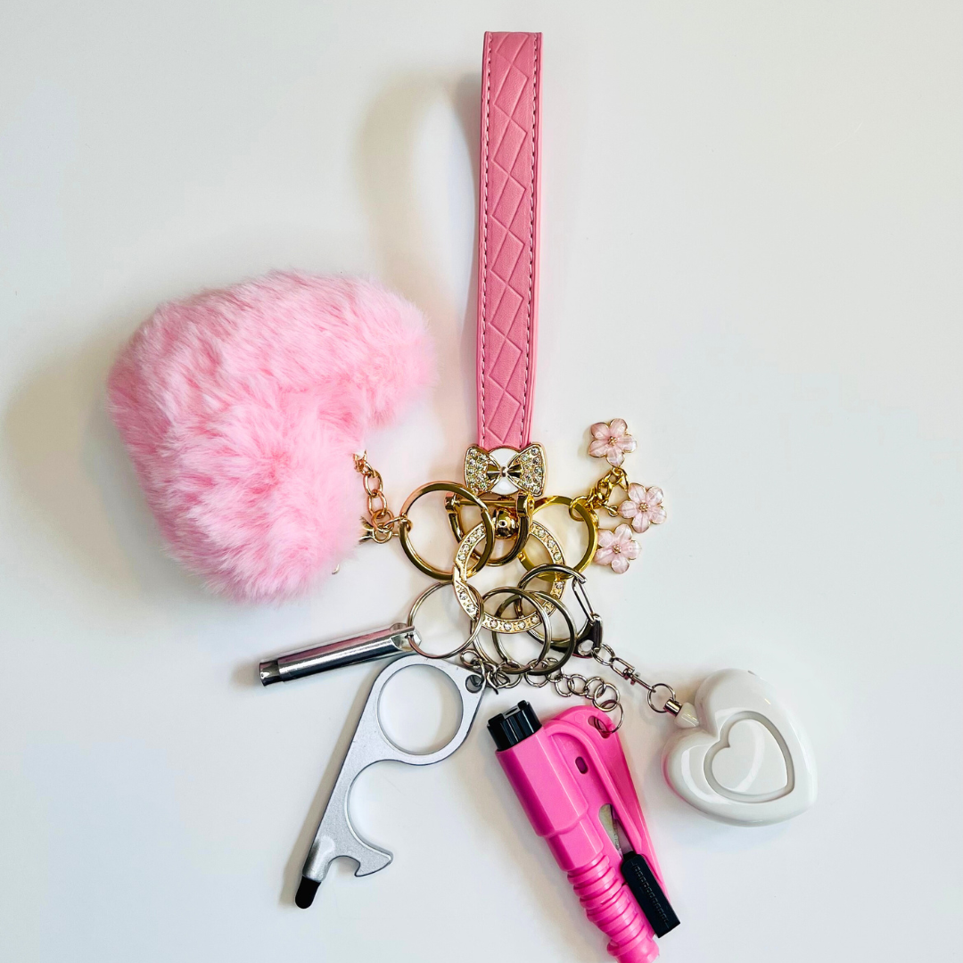 Pinki Wristlet Safety Keychain