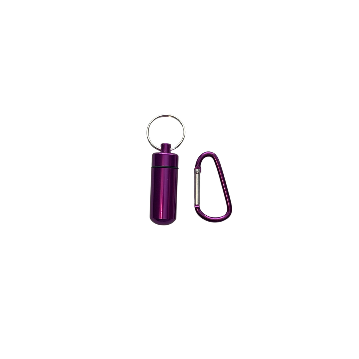 Portable Pill/Medication Case Keychain