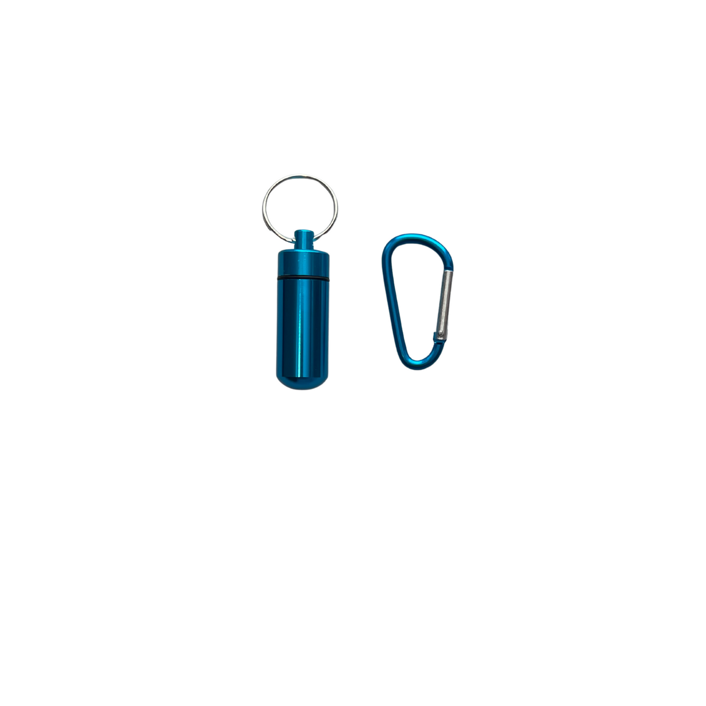 Portable Pill/Medication Case Keychain