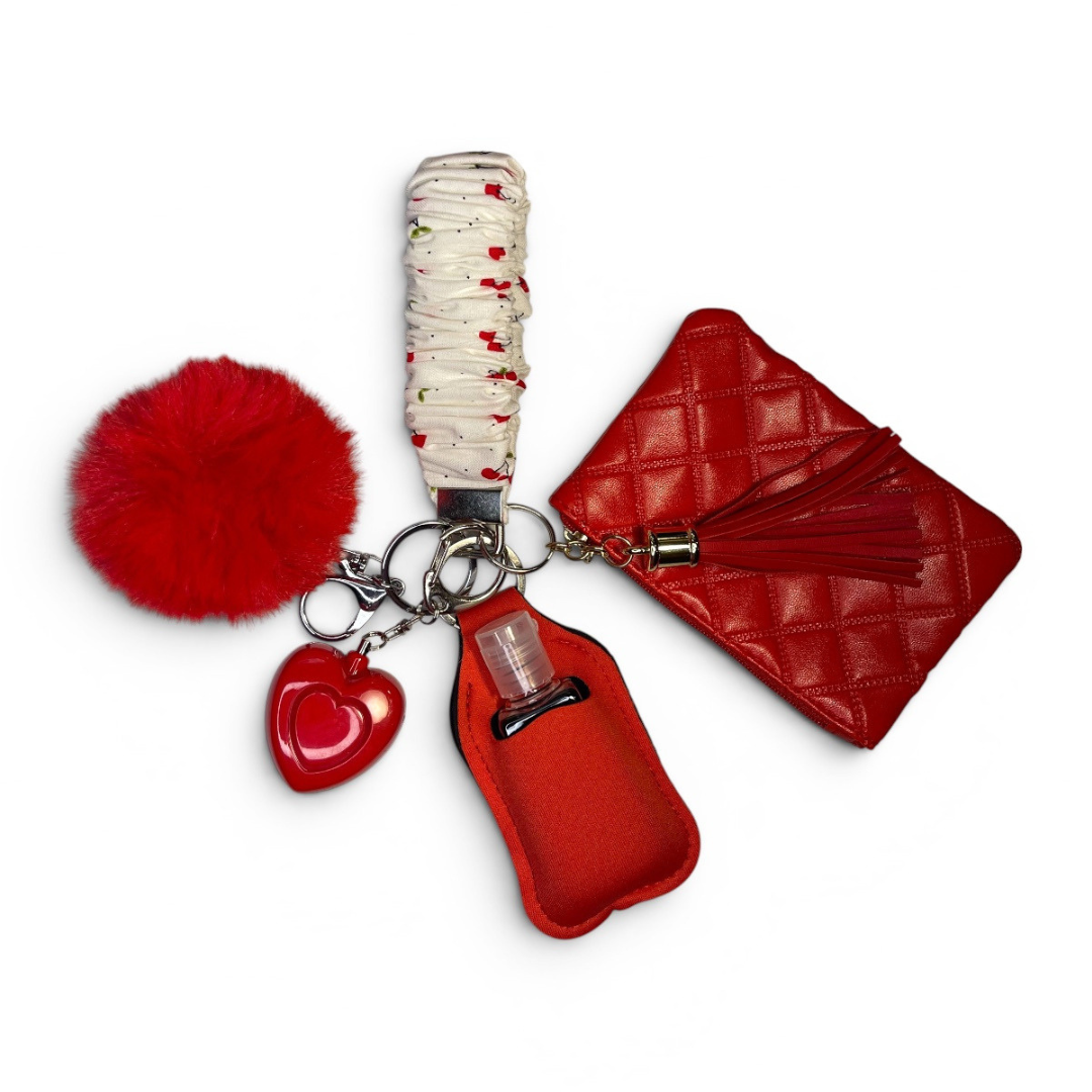 Cherry Pop Tween Safety Keychain
