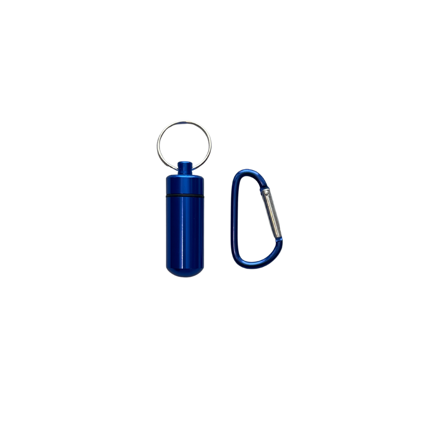 Portable Pill/Medication Case Keychain