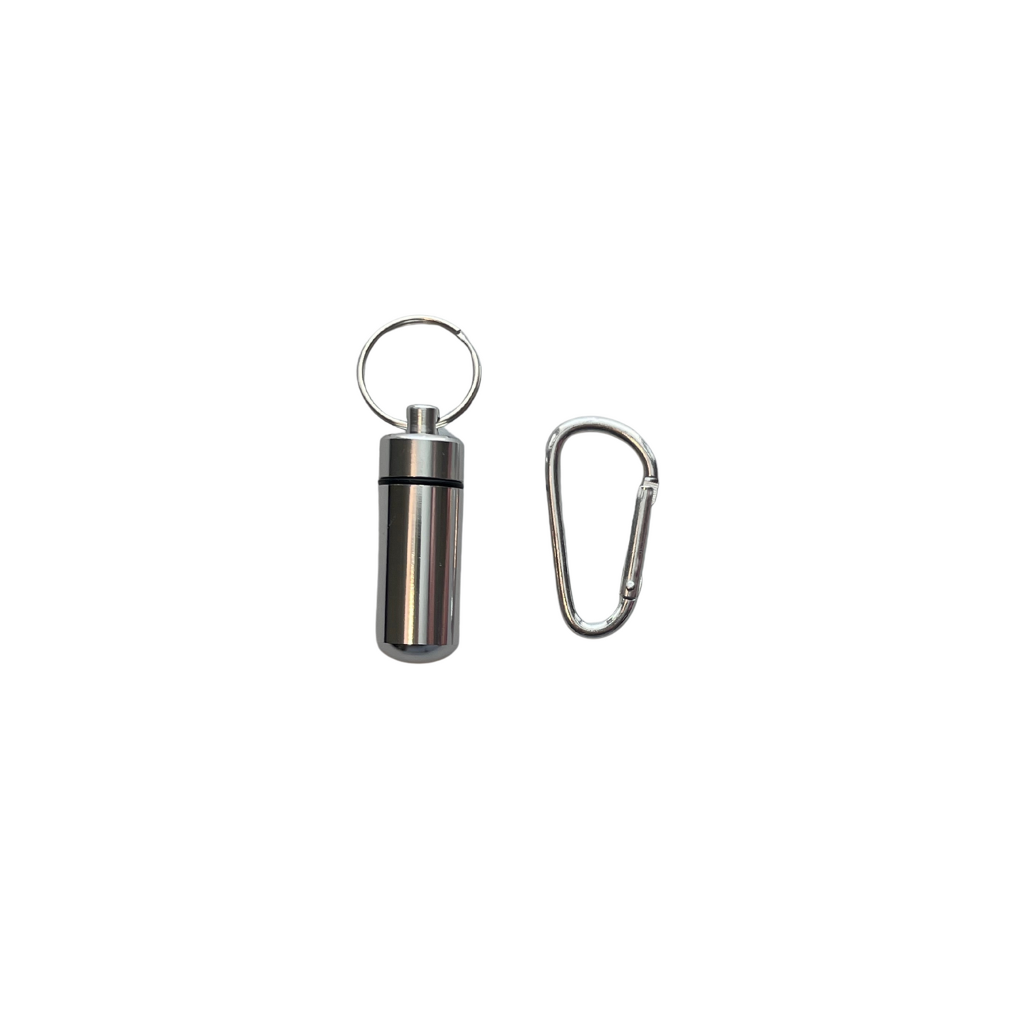 Portable Pill/Medication Case Keychain