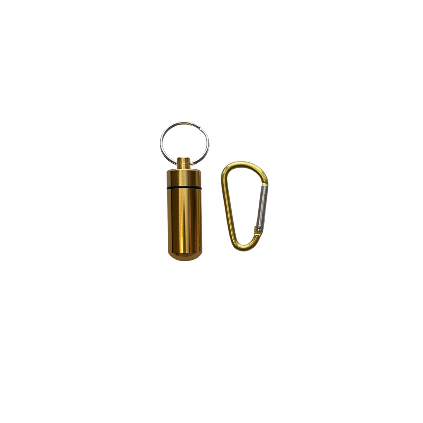 Portable Pill/Medication Case Keychain