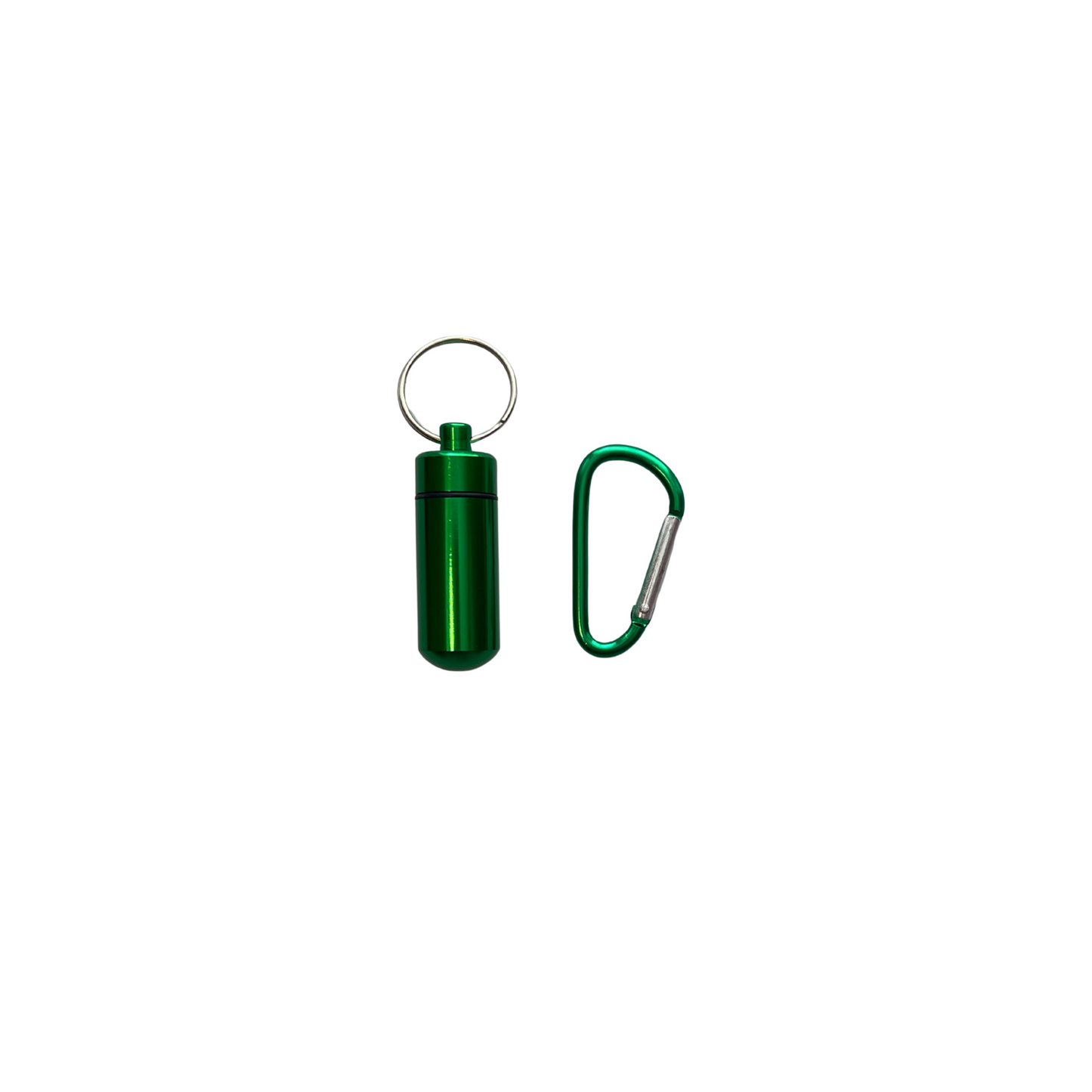Portable Pill/Medication Case Keychain