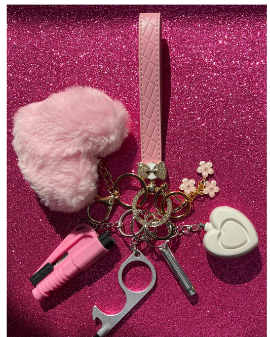 Pinki Wristlet Safety Keychain