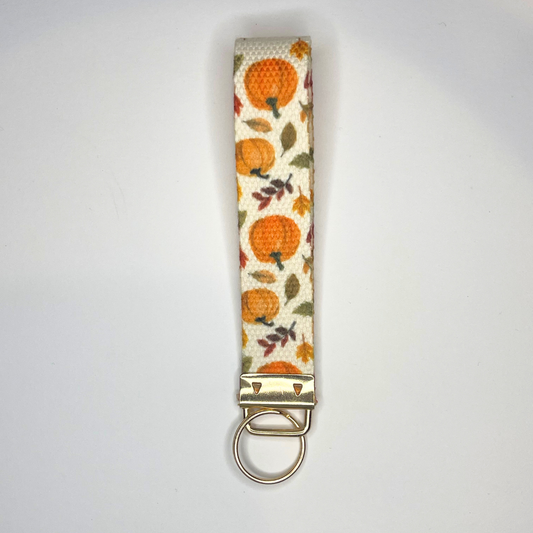 Pumpkin Wristlet Strap