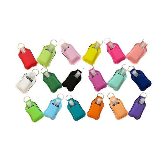 Hand Sanitizer Holder Keychain