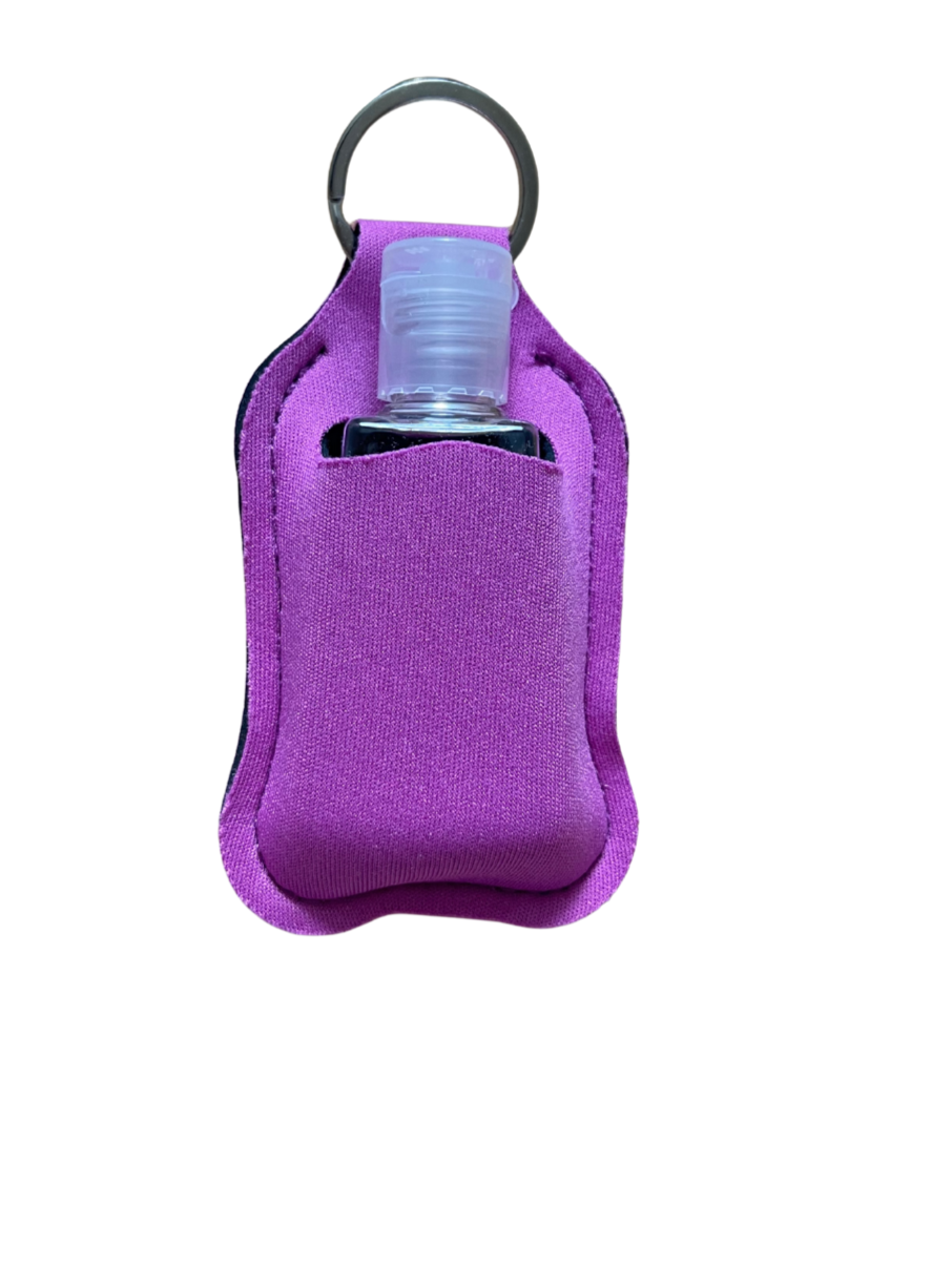Hand Sanitizer Holder Keychain