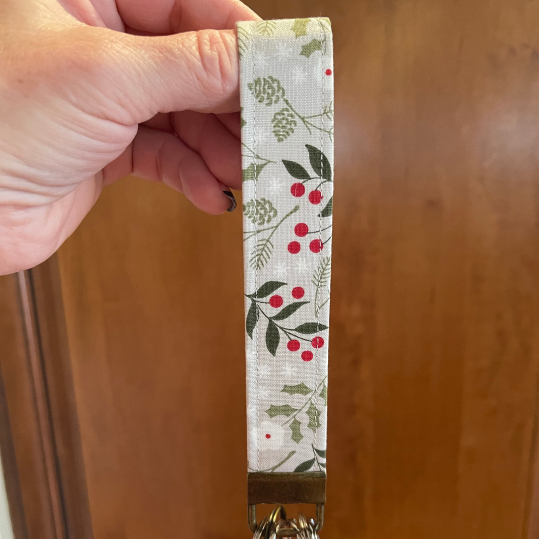 Merry Berry Wristlet Safety Keychain