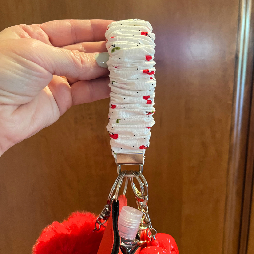 Cherry Pop Tween Safety Keychain