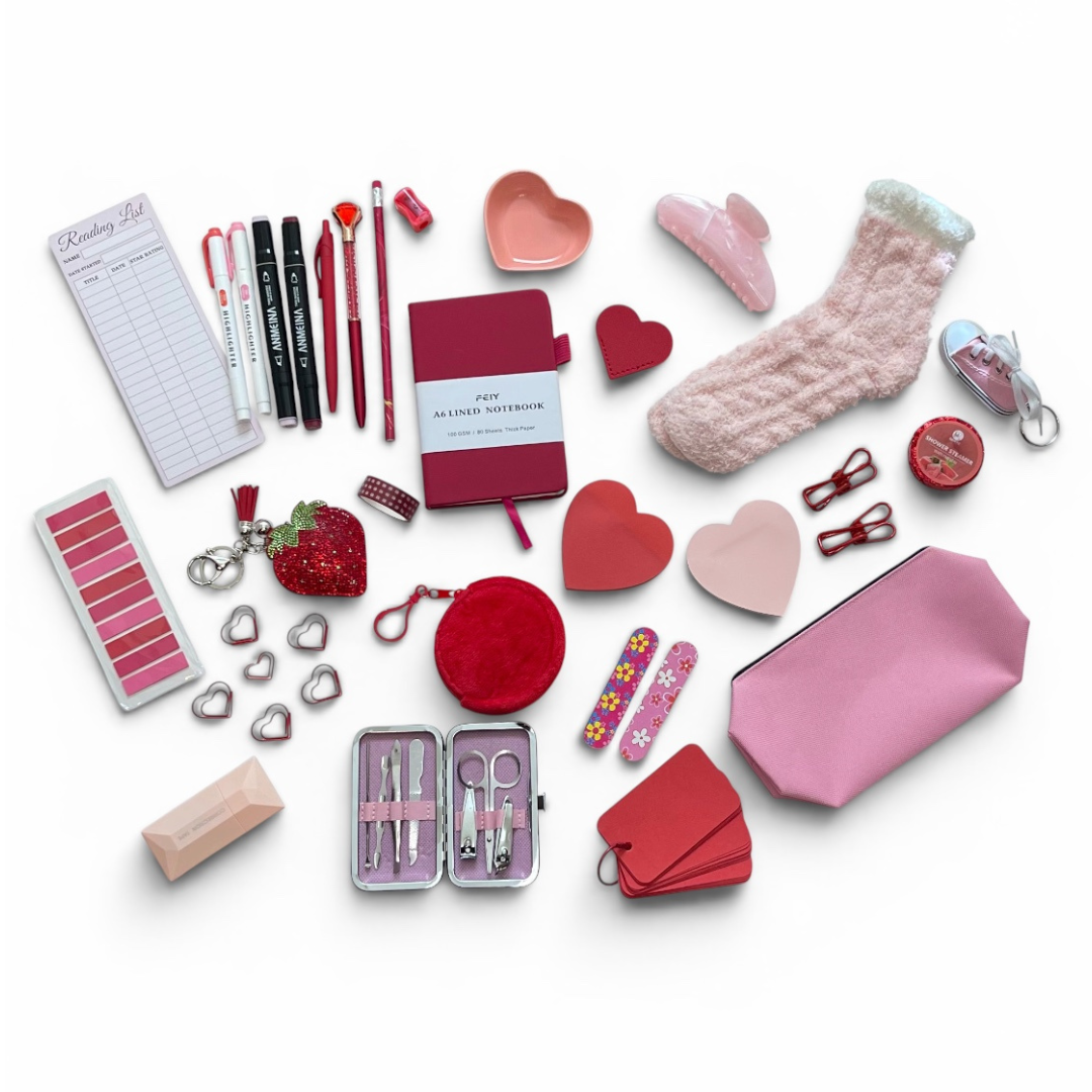 Pretty In Pink & Red 25pc Bundle